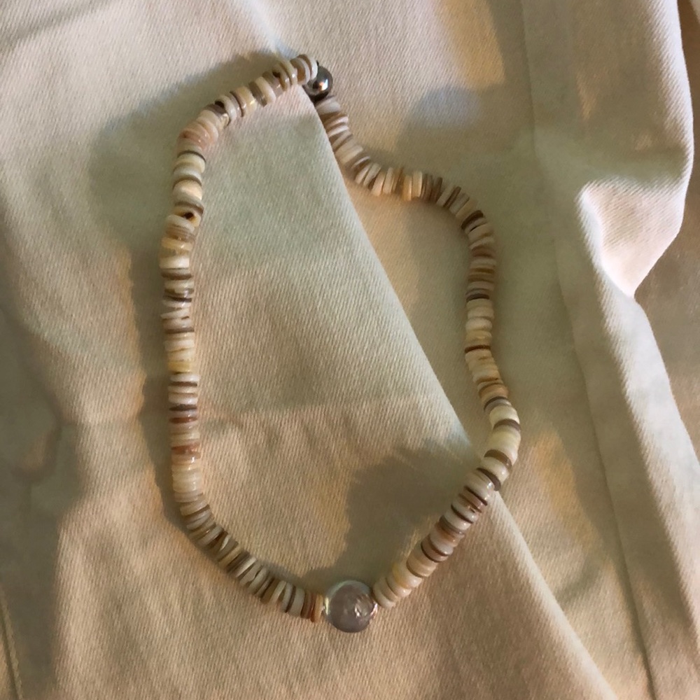 Necklace purchased from boutique on beach